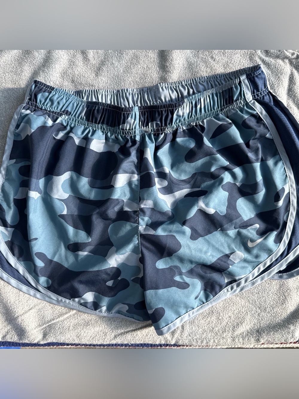 Nike Light Blue Dri-FIT Athletic Shorts